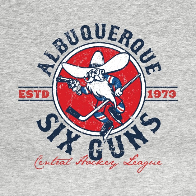 Albuquerque Six Guns by MindsparkCreative